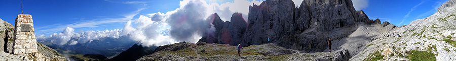 Panorama dal Sasso Arduini (2582 m)